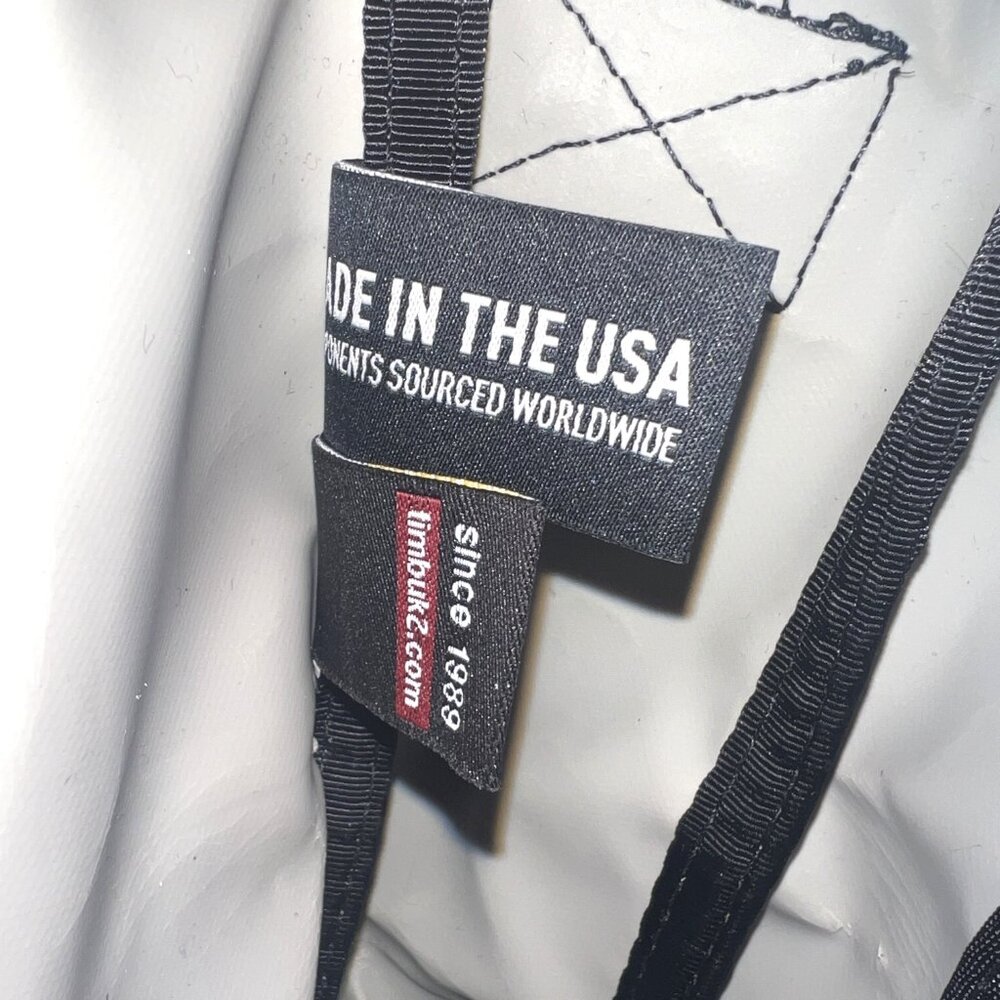 Timbuk2 Gray Canvas Tweed Colorblock M Messenger Tote Crossbody Travel Adj Bag - Picture 13 of 15